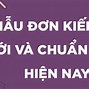 Đơn Kiến Nghị Về Giải Phóng Mặt Bằng