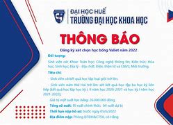 Kết Quả Học Bổng Vallet 2021 Của Đại Học Huế University