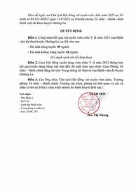 Mẫu Quyết Định Tuyển Dụng Viên Chức 2021